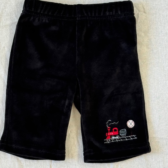 Disney Classic Pooh Train Newborn Black Velvet 2pc. Set Hoodie Jacket Pants 2009 - Picture 7 of 15